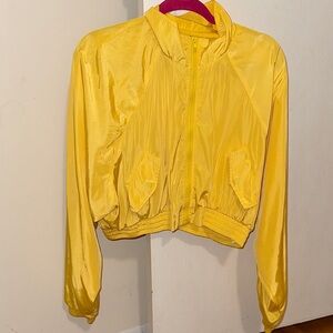 Yellow Women's Windbreaker